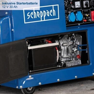 Generatorius dyzelinis SG5200D, Scheppach 6 Generatorius dyzelinis SG5200D, Scheppach 6