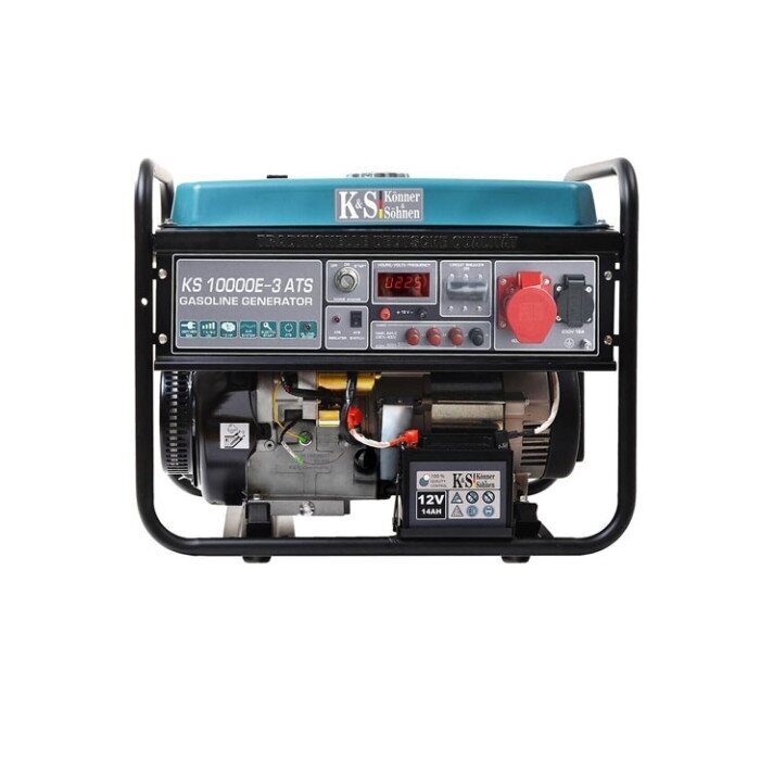 Generatorius benzininis 8000W, KS 10000E-3 ATS, KÖNNER & SÖHNEN 1