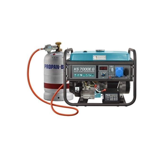 Generatorius benzininis/ dujinis 5500W, KS 7000E G, KÖNNER & SÖHNEN 1 Generatorius benzininis/ dujinis 5500W, KS 7000E G, KÖNNER & SÖHNEN 1