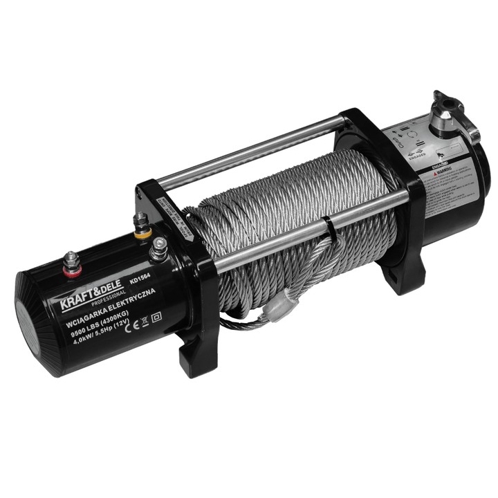 Gervė akumuliatorinė 12V 9500LBS - SC9500 1 Gervė akumuliatorinė 12V 9500LBS - SC9500 1