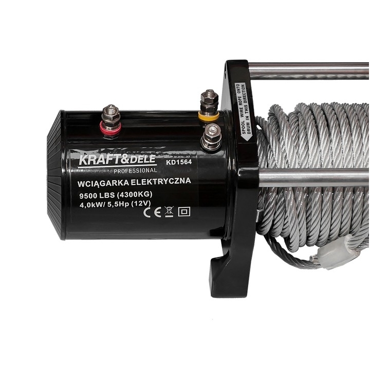 Gervė akumuliatorinė 12V 9500LBS - SC9500 2 Gervė akumuliatorinė 12V 9500LBS - SC9500 2