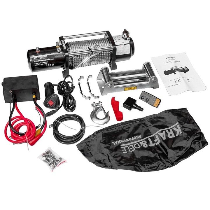 Gervė akumuliatorinė 12V 9500LBS - SC9500 Gervė akumuliatorinė 12V 9500LBS - SC9500