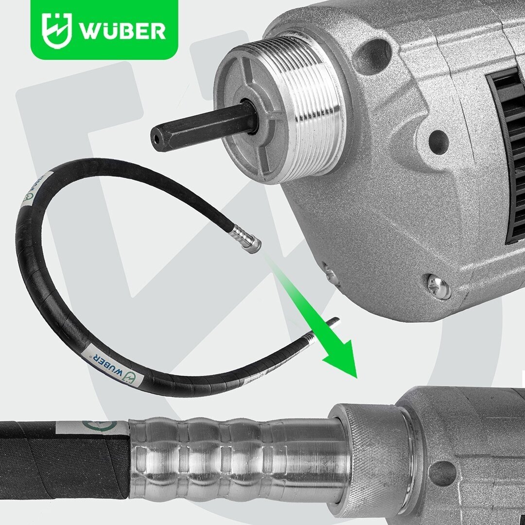 Giluminis betono tankintuvas - vibratorius WUBER W03001 2 Giluminis betono tankintuvas - vibratorius WUBER W03001 2