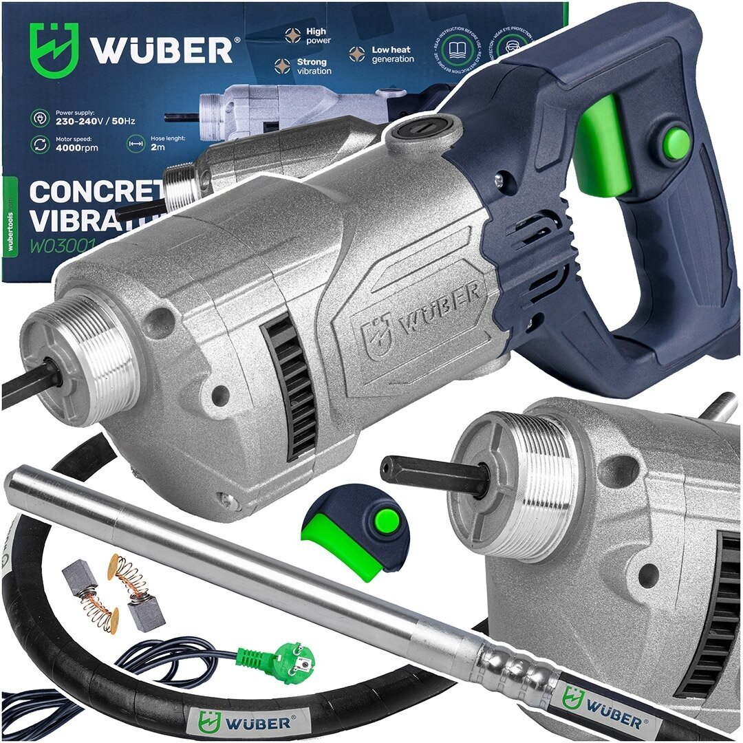 Giluminis betono tankintuvas - vibratorius WUBER W03001 Giluminis betono tankintuvas - vibratorius WUBER W03001