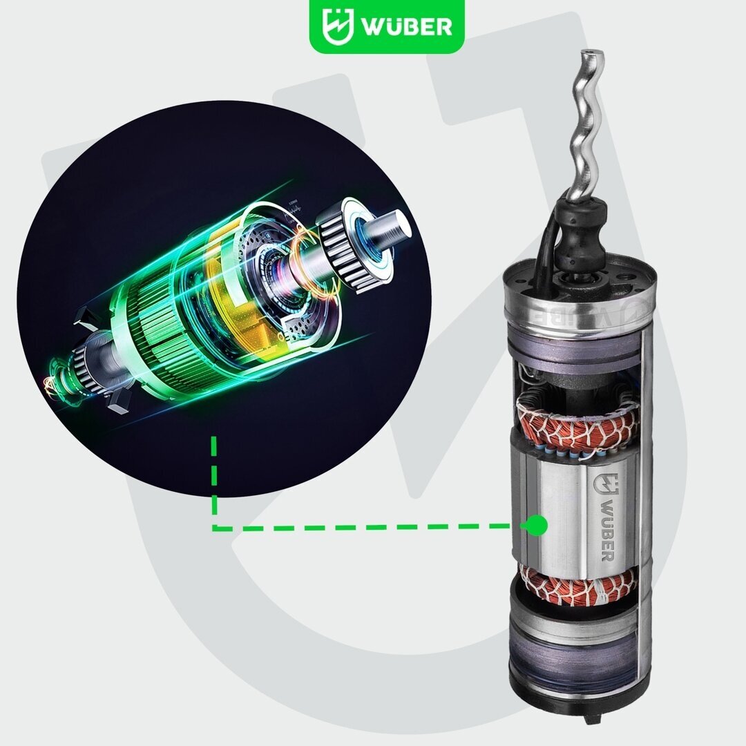 Giluminis vandens siurblys 750W 65m Wuber W11009 7 Giluminis vandens siurblys 750W 65m Wuber W11009 7