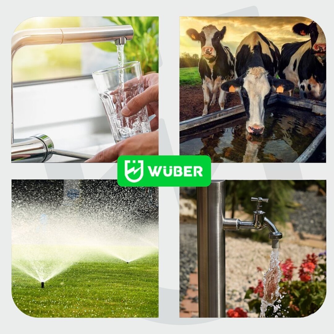 Giluminis vandens siurblys 750W 65m Wuber W11009 12 Giluminis vandens siurblys 750W 65m Wuber W11009 12