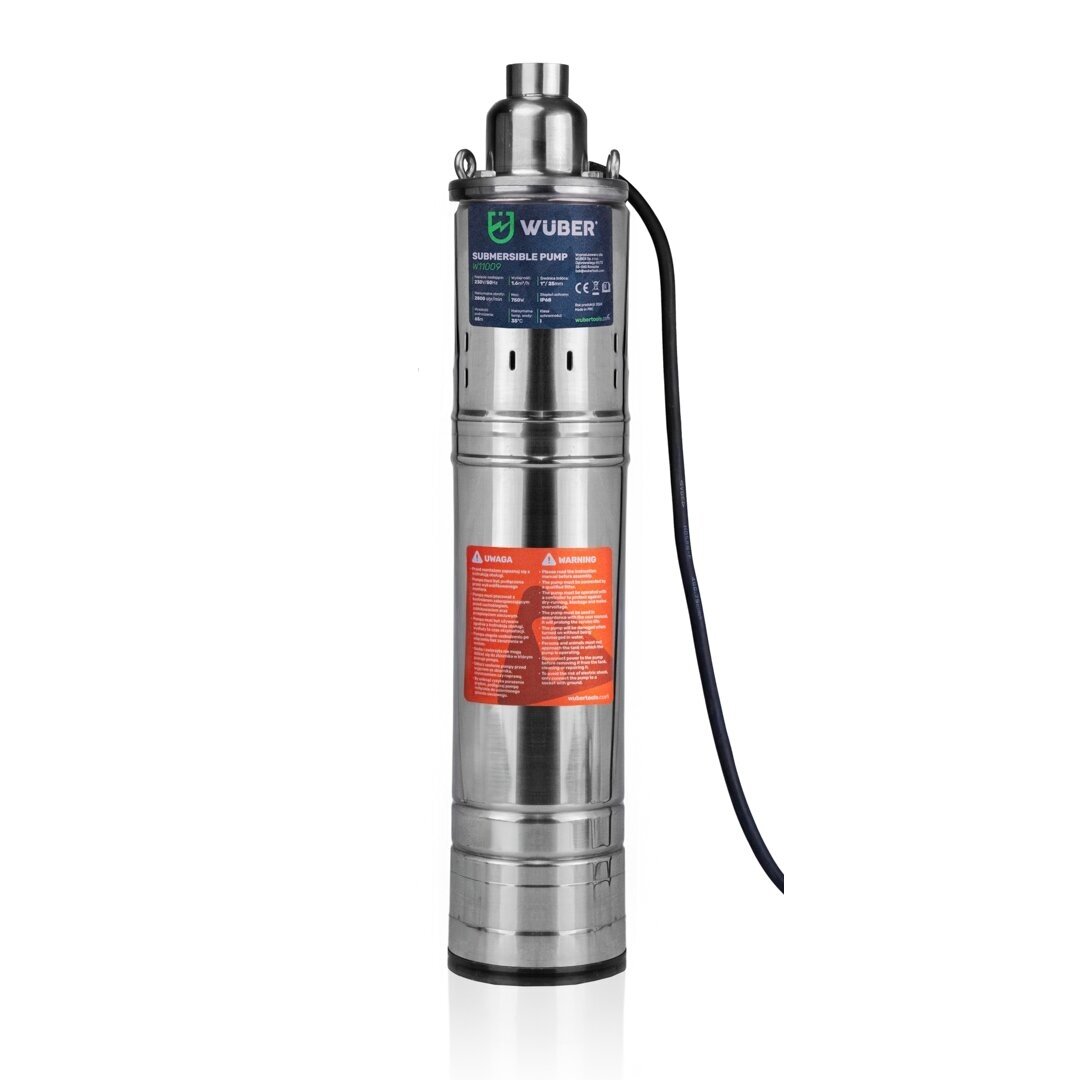 Giluminis vandens siurblys 750W 65m Wuber W11009 3 Giluminis vandens siurblys 750W 65m Wuber W11009 3