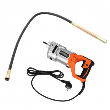 Betono vibratorius 1300W su 2 m velenu Kraft&Dele KD10855 + KD10856 Betono vibratorius 1300W su 2 m velenu Kraft&Dele KD10855 + KD10856