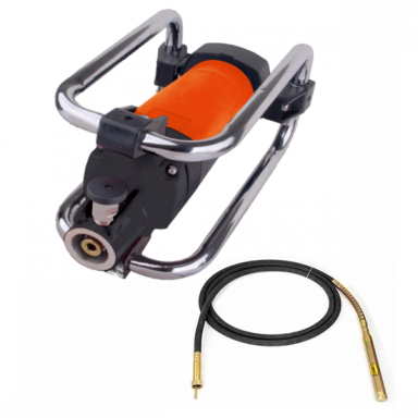 Giluminis betono vibratorius Kraft&Dele 2500W, 6m velenas Giluminis betono vibratorius Kraft&Dele 2500W, 6m velenas