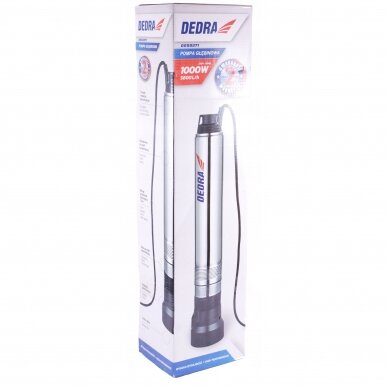 Giluminis siurblys švariam vandeniui 1000W Dedra DED8871 6 Giluminis siurblys švariam vandeniui 1000W Dedra DED8871 6