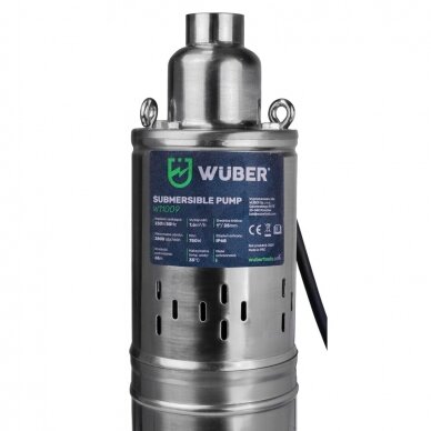 Giluminis vandens siurblys 750W 65m Wuber W11009 6 Giluminis vandens siurblys 750W 65m Wuber W11009 6