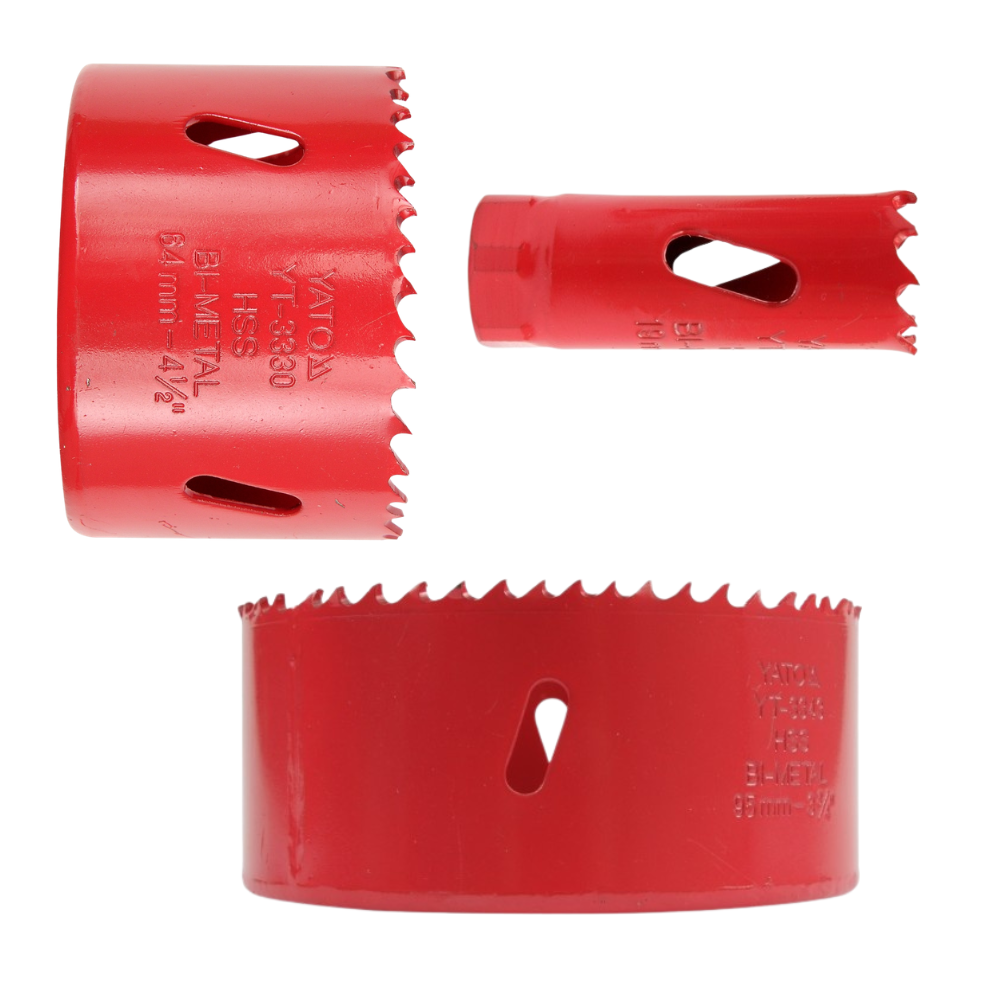 Gręžimo karūna bi-metalinė M3 YATO 19-140 mm Gręžimo karūna bi-metalinė M3 YATO 19-140 mm
