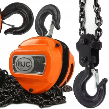 Rankinė grandininė gervė 1T (3m) BJC M80756 Rankinė grandininė gervė 1T (3m) BJC M80756