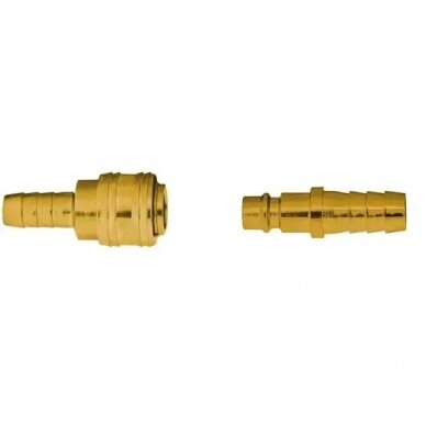 Greita jungtis žarnai su kištuku 12mm kmpl. pniaumatinė PANSAM A535408