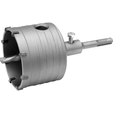 Gręžimo karūna mūrui SDS PLUS 65 mm YT-4402 YATO Gręžimo karūna mūrui SDS PLUS 65 mm YT-4402 YATO