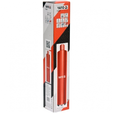Gręžimo karūna sausam ir šlapiam gręžimui 68/430mm, 1 1/4" YATO 2
