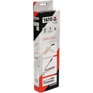 Grindų plokščių pjoviklis / giljotina PVC, PV YATO YT-37325 5 Grindų plokščių pjoviklis / giljotina PVC, PV YATO YT-37325 5