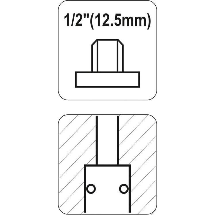 Greita jungtis 1/2" lizdas išorinis sriegis 2 Greita jungtis 1/2" lizdas išorinis sriegis 2