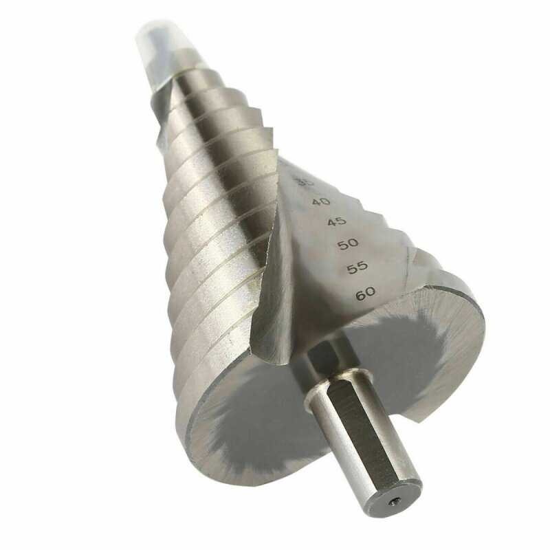 Grąžtas pakopinis metalui 6-60mm Grąžtas pakopinis metalui 6-60mm