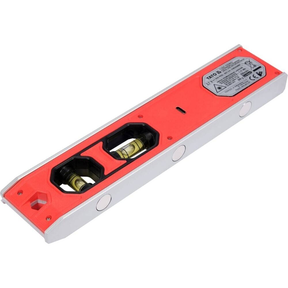 Gulsčiukas Torpedo su atstumo matuokliu Led YATO YT-30340 4 Gulsčiukas Torpedo su atstumo matuokliu Led YATO YT-30340 4