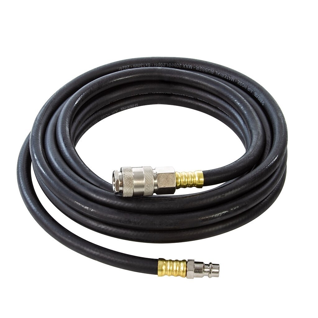 Guminė slėginė pneumatinė žarna 6x13mm 5m su antgaliais Marpol M82100