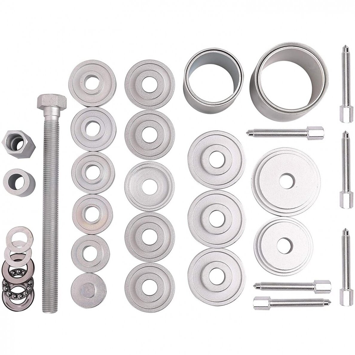 Guolių presavimo įrankių komplektas 31vnt. Essen Tools 4 Guolių presavimo įrankių komplektas 31vnt. Essen Tools 4