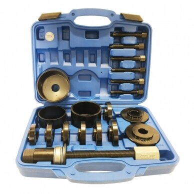 Guolių presavimo rinkinys su varžtu 24vnt. Essen Tools 10 Guolių presavimo rinkinys su varžtu 24vnt. Essen Tools 10