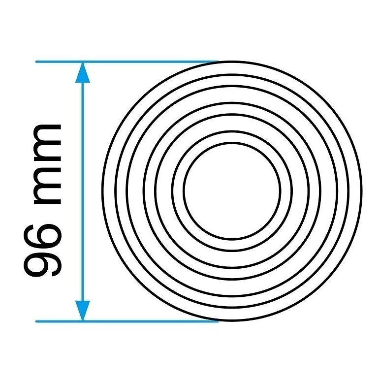 Guminis padas domkratui 96mm 1 Guminis padas domkratui 96mm 1