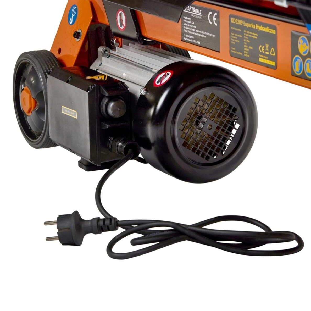 Hidraulinė malkų skaldyklė 2500W 7T | Kraftdele KD5209 8