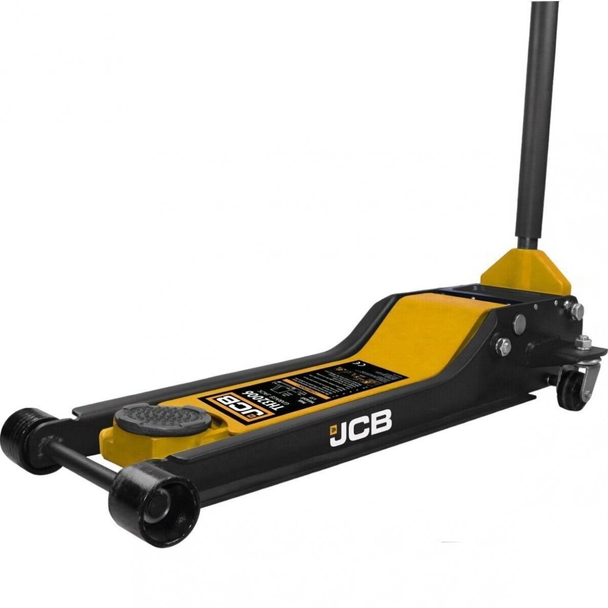 Hidraulinis domkratas žemo profilio su dviguba pompa 1.5T 70-610mm JCB TH32006 2 Hidraulinis domkratas žemo profilio su dviguba pompa 1.5T 70-610mm JCB TH32006 2