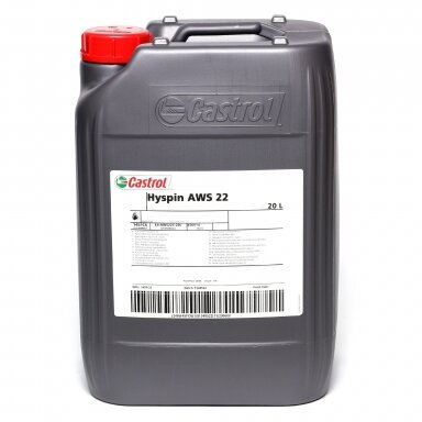 Hidraulinė alyva CASTROL HYSPIN AWS 22 20L Hidraulinė alyva CASTROL HYSPIN AWS 22 20L