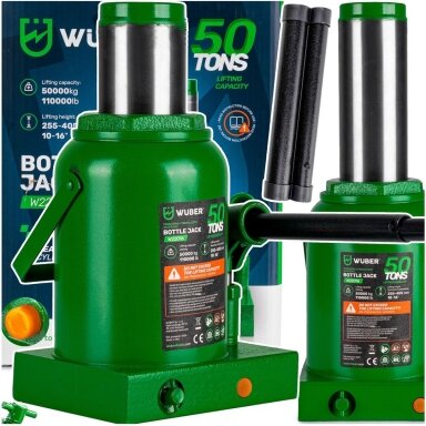 Hidraulinis cilindrinis domkratas 50T Wuber W22016