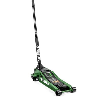 Hidraulinis domkratas žemo profilio su dviguba pompa 3T 75-505 mm Hidraulinis domkratas žemo profilio su dviguba pompa 3T 75-505 mm