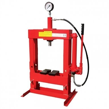 Hidraulinis presas 10T su manometru PRO, stalo tipas Essen Tools H8026 Hidraulinis presas 10T su manometru PRO, stalo tipas Essen Tools H8026