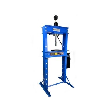Hidraulinis presas 30T su manometru ir dviguba pompa GEKO G02083 Hidraulinis presas 30T su manometru ir dviguba pompa GEKO G02083