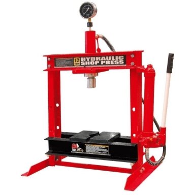 Hidraulinis presas su manometru 12t TY12001 Hidraulinis presas su manometru 12t TY12001