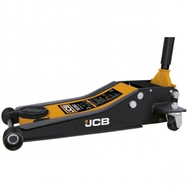 Hidraulinis domkratas žemo profilio su dviguba pompa 3T 75-505mm JCB TH33013 1 Hidraulinis domkratas žemo profilio su dviguba pompa 3T 75-505mm JCB TH33013 1