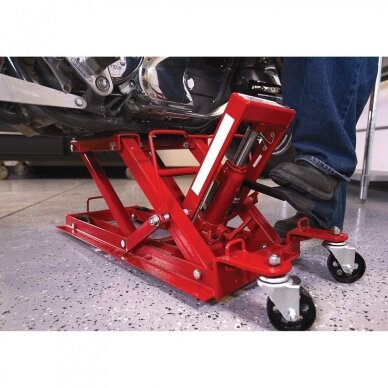 Hidraulinis keltuvas motociklui 400kg 7 Hidraulinis keltuvas motociklui 400kg 7