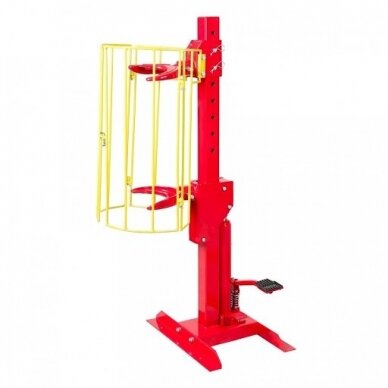 Hidraulinis spyruoklių suspaudėjas 1000kg su apsaugomis Hidraulinis spyruoklių suspaudėjas 1000kg su apsaugomis
