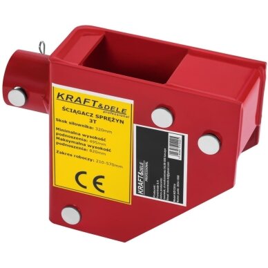 Hidraulinis spyruoklių suspaudėjas McPherson 3T KRAFT&DELE KD12514 11 Hidraulinis spyruoklių suspaudėjas McPherson 3T KRAFT&DELE KD12514 11