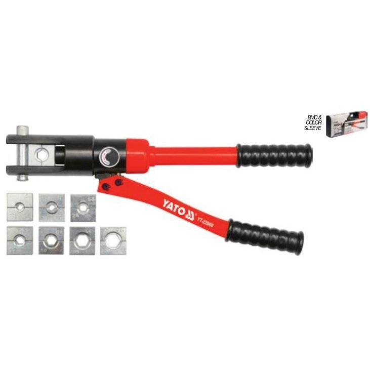 Hidraulinis laidų presas 12T 16-240mm² 1