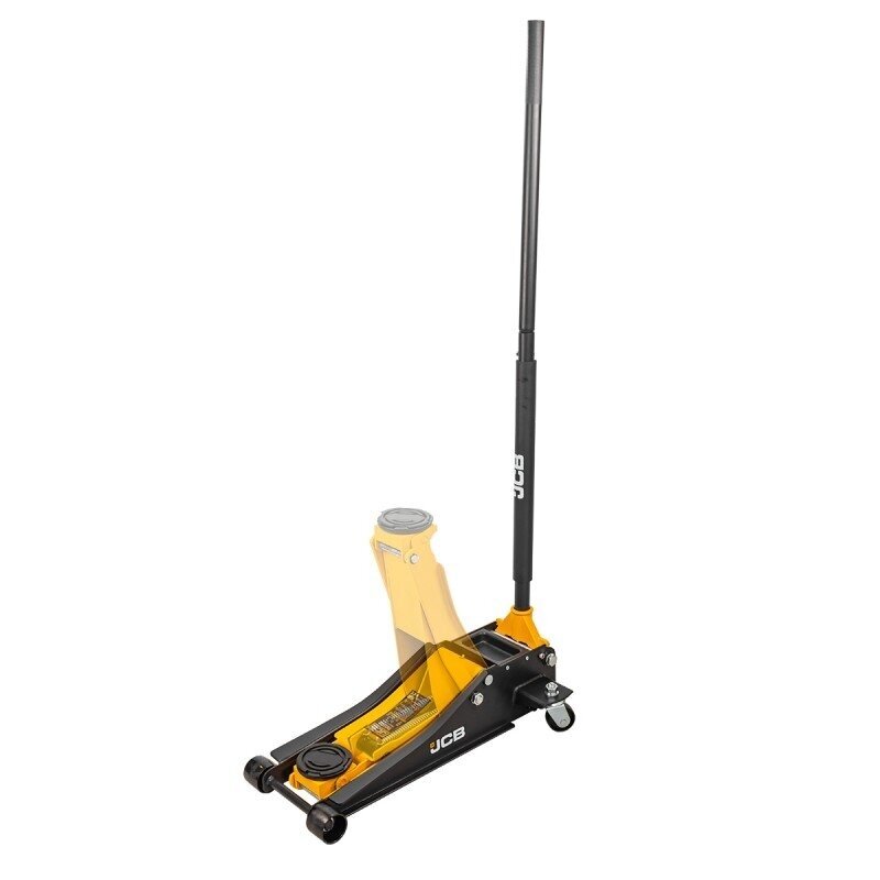 Hidraulinis domkratas žemo profilio su dviguba pompa 3T 75-505mm JCB TH33013 3 Hidraulinis domkratas žemo profilio su dviguba pompa 3T 75-505mm JCB TH33013 3
