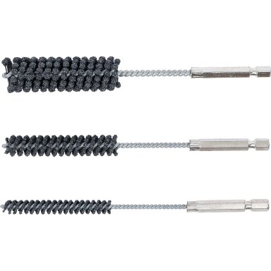 Honingavimo įrankių rinkinys | lankstūs | 6,3 mm (1/4") | Grit 60/80 | 8 - 12 - 20 mm | 3 vnt. 1272 BGS Technic