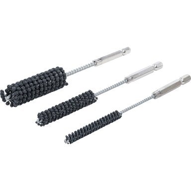 Honingavimo įrankių rinkinys | lankstūs | 6,3 mm (1/4") | Grit 60/80 | 8 - 12 - 20 mm | 3 vnt. 1272 BGS Technic