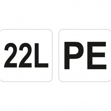 Kibiras plytelių klojėjui 22 L YT-54750 3