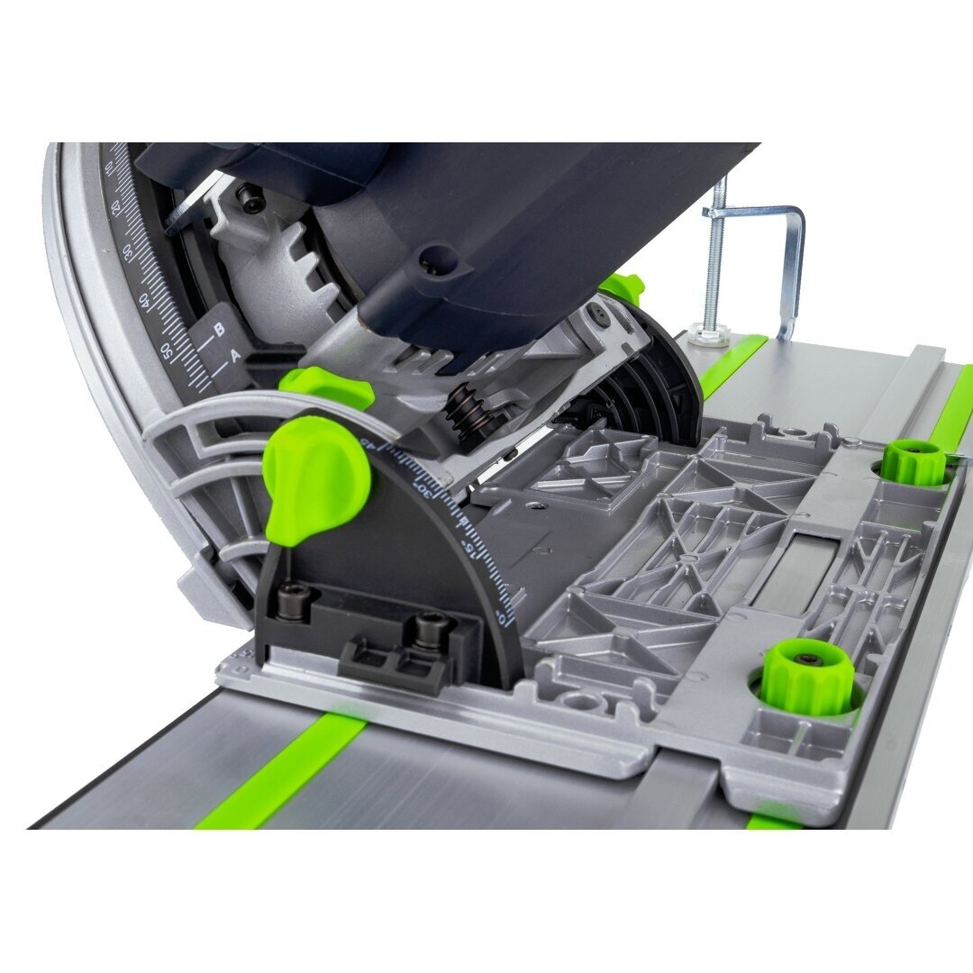 Įgilinamas diskinis pjūklas su liniuote 2400W WUBER W57204 12 Įgilinamas diskinis pjūklas su liniuote 2400W WUBER W57204 12