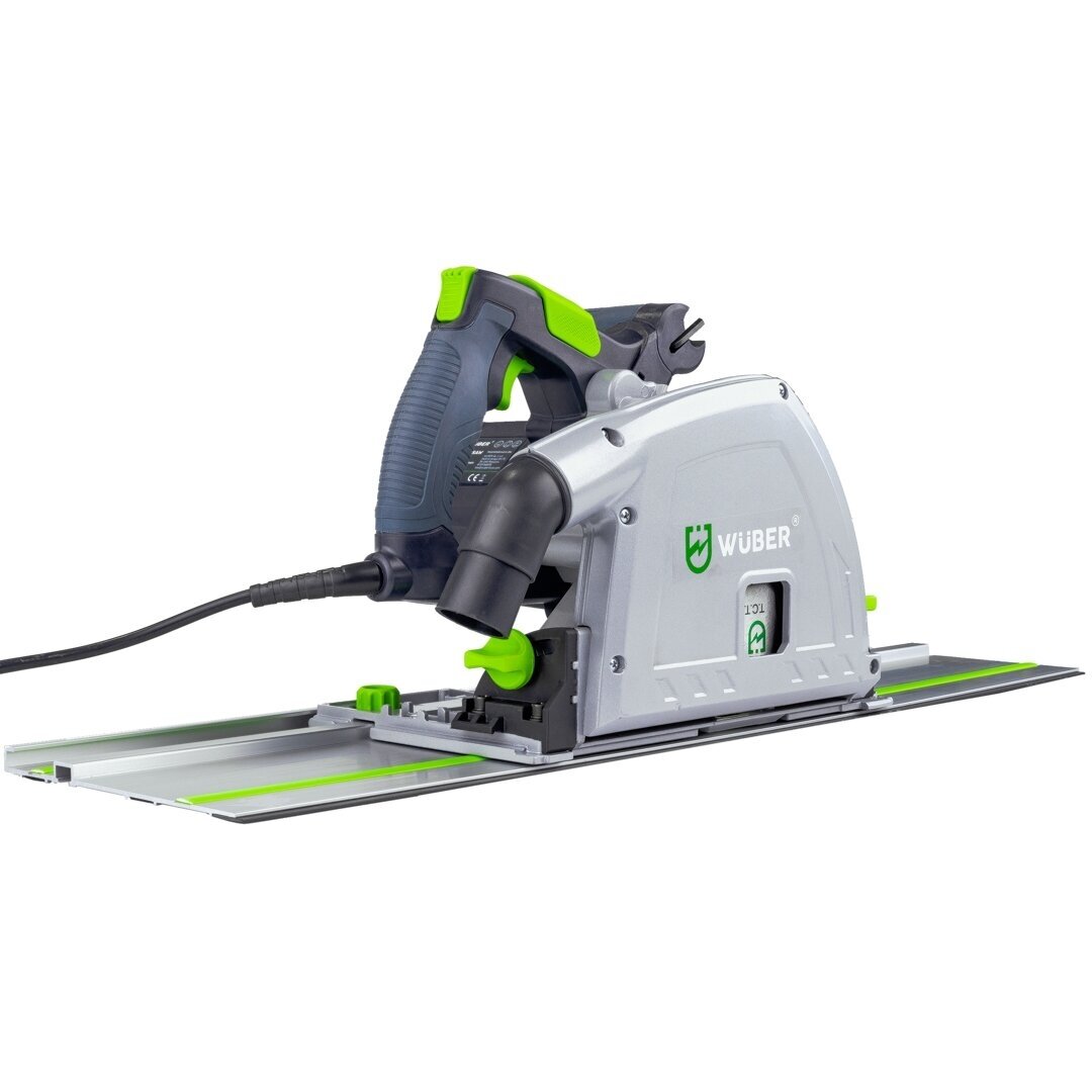 Įgilinamas diskinis pjūklas su liniuote 2400W WUBER W57204 1