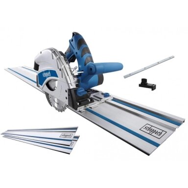 Įgilinamas pjūklas PL55 + 2x700 mm linuotės, Scheppach Įgilinamas pjūklas PL55 + 2x700 mm linuotės, Scheppach