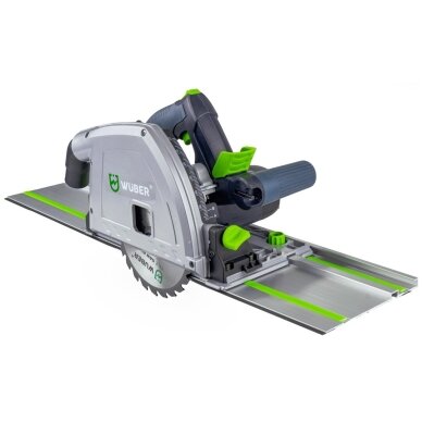 Įgilinamas diskinis pjūklas su liniuote 2400W WUBER W57204 Įgilinamas diskinis pjūklas su liniuote 2400W WUBER W57204