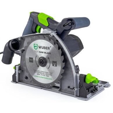 Įgilinamas diskinis pjūklas su liniuote 2400W WUBER W57204 7